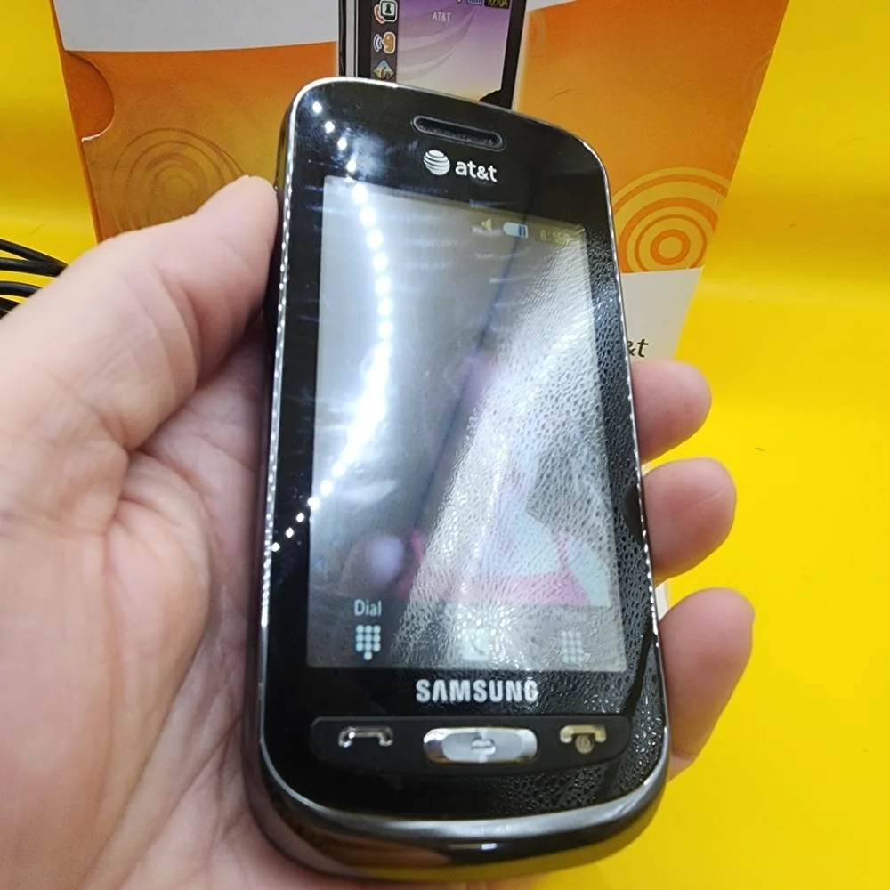 Samsung Solstice SGH-A887 AT&T *Touchscreen Unresponsive w Charger, Box